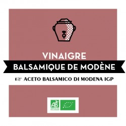 Vinaigre balsamique bio IGP...