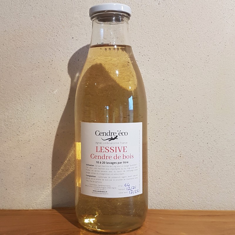 Lessive 100% naturelle à base de Cendre – à l'huile essentielle de  Lavandin- 5 L - La Belle de Bourgogne
